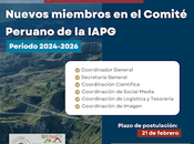 Convocatoria IAPG-Perú Elección Nuevo Comité 2024-2026