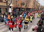 niños Tomelloso llenan color domingo Carnaval XXXVII Desfile Escolar