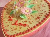 Tarta mousse chocolate blanco