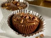 Muffins chocolate nueces picadas