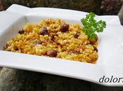 Arroz caldoso senderuelas carreretes