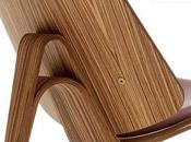Sillas modernas madera, diseño danés