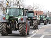 Agricultores alemanes, polacos checos protestan contra política agrícola