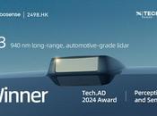 RoboSense gana premio Tech.AD 2024 sensor percepción detección