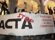 Anonymous tumba Eurocámara protesta ACTA