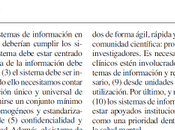 ¿Por funcionan sistemas información Salud Mental? Moreno Küstner