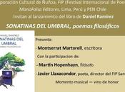 Daniel Ramírez presenta Chile libro «Sonatinas Umbral. Poemas filosóficos»
