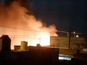 (video) Trágico incendio Colonia Ciudad 2000 cobra vida hombre