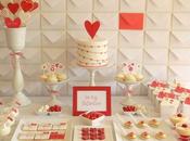 mesa dulces Valentín