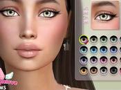 Sims colors: Dione's natural clear eyes E11, contact lenses