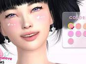 Sims Makeup: GML's kawaii heart-shaped blush