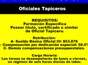 Oficiales Tapiceros