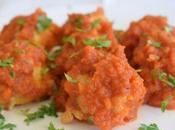 Albóndigas Coliflor Tomate