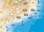 Previsión climática para Catalunya: calor creciente chubascos norte