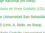 Nueva sección Preuniversitarios línea gratuitos varias casas estudios para preparación Prueba Acceso Educación Superior (PAES).