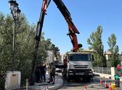 puente Antón Cuenca corta este martes miércoles noche para instalar ornamental