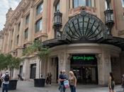 cierran Corte Inglés avenida Portal l’Àngel