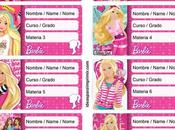 [+10] Etiquetas escolares BARBIE GRATIS para editar imprimir!