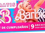 cumpleaÃ±os BARBIE imprimible GRATIS. Incluye invitaciones editables!!