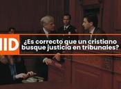 correcto cristiano busque justicia tribunales?