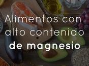 Alimentos alto contenido magnesio