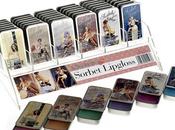 Brillo labios retro para regalar bodas