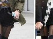 Miley Cyrus Selena Gomez. ¿Quién lleva medias liguero estilo?