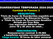 Guardavidas temporada 2024-2025