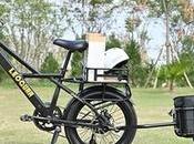 Leoguar lanza bicicleta eléctrica Sprint Utility combina estabilidad neumáticos gruesos soporte trasero universal para vida urbana