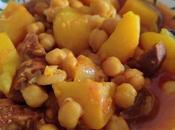 (Receta) Guiso garbanzos bote), chorizo patatas