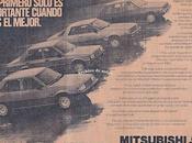 Mitsubishi gama modelos ofrecidos 1982