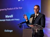 Marelli premiado Digital Engineering Awards 2024, pantalla para pasajeros tecnología privacidad