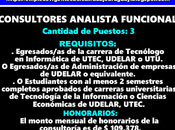 Consultores analista funcional