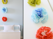 cost: flores para decorar pared