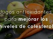 Jugos antioxidantes para mejorar niveles colesterol