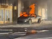 Sospechan ISIS causó explosión vehículo Tesla frente Hotel Trump.