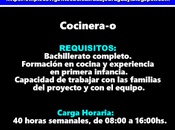 Cocinera-o(40 horas semanales)