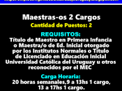 Maestras-os Cargos(Ciudad Vieja)