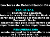 Instructores Rehabilitación Básica