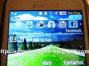 Configurar Barrar Herramientas Samsung Chat GT-S3350