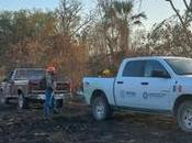Autoridades tres niveles Gobierno avanzan combate incendios forestales