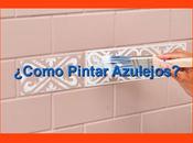 ¿Cómo pintar azulejos Madrid?