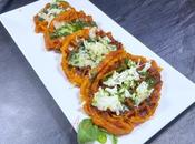 Gofres tomate queso