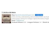 Archivo autos entre quince blogs visitados Argentina