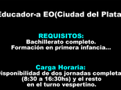 Educador-a EO(Ciudad Plata)