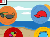 Vocabulario verano. Juego, vídeo tarjetas para imprimir