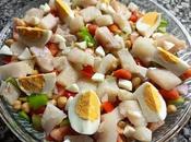 Ensalada garbanzos bacalao