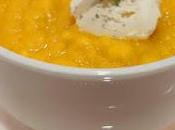 Crema fría puerro zanahoria