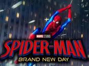 vistazo traje holland spider-man: brand