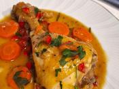 Jamoncitos pollo guisado cerveza